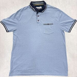 Ping Pong Pro Polo Shirt Mens M Blue Short Sleeve Pique Pocket Ping Pong Casual
